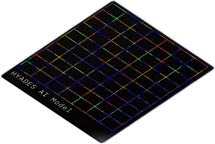 Hyades AI model visualization